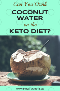 coconut water low carb diet